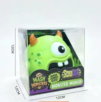 Jouet anti-stress Halloween : Monstre fantôme de dessin animé à rebond lent pour enfants et adultes