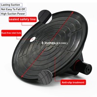 Ventouse à pompe à air monocouche de 210 mm (8 pouces) en plastique ABS de qualité industrielle FY-RS-018, pour surfaces en carrelage et verre, directement de l'usine