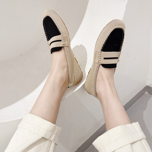 Slip Oxford Ballerina Walking Flats <b>Shoes</b> Women Low Wedge Comfort <b>Soft</b> Anti-Slip Breathable Autumn Summer Spring Winter Pointed - Product Image 4