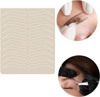 Accesorio de Entrenamiento de Microblading de Látex Hadiyah Beauty - Piel de Práctica Duradera y Suave para Maquillaje Permanente de Cejas, Sin Necesidad de Tinta