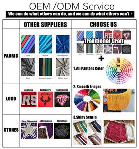 Normzl Kid Dance Performance Costume Majorette <span class=keywords><strong>Justaucorps</strong></span> Femmes Indigo Personnalisé Sequin Fringe Majorette Uniformes - Product Image 6