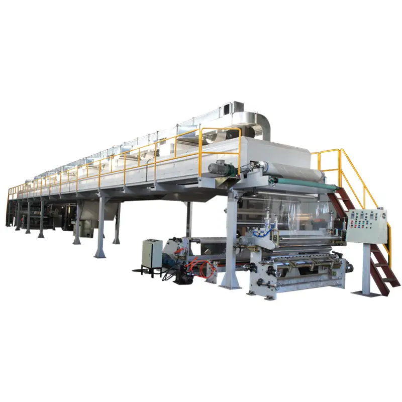 Protective film PE and PET film coating machine with acrylic glue