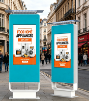 Écran publicitaire numérique LCD extérieur étanche BLUELIGHTDISPLAY YDH-A35 4K HD, luminosité 2500 cd/m², écran tactile, prise en charge CMS