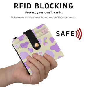 Cartera de Cuero PU Personalizada al por Mayor con 7 Ranuras para Tarjetas, Bolsillo para Monedas y Protección RFID Antirrobo - Product Image 5