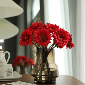 Flor Artificial de Margarita Pequeña de Tallo Único, Decoración Rústica para el Hogar, Arreglo Floral para Mesa de Comedor, Planta Artificial - Product Image 3