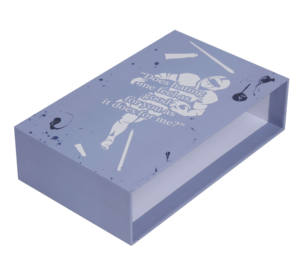 Caja de regalo de libro de bebé de tapa dura de proveedor de fábrica personalizada estuche de libro deslizante en cartón impreso personalizado - Product Image 1