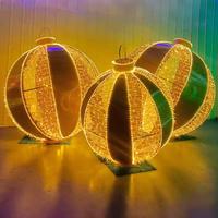 Grande Décoration de Noël LED Étoile Blanc Chaud IP65 Étanche, Éclairage Commercial de Fêtes pour Utilisation Extérieure et Intérieure, Centres Commerciaux, Jardins