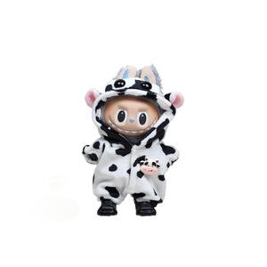 Vêtements de poupée La Bubudo, combinaison en peluche sur le thème de la vache et de la brebis, pour les enfants de 8 à 13 ans, unisexe - Product Image 5