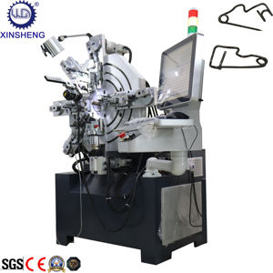 Fabricante de <span class=keywords><strong>China</strong></span> CNC Camless Min 0,2mm de diámetro 3D Clip de papel que hace la máquina ArtIcraft Pins máquina dobladora de perfiles - Product Image 6