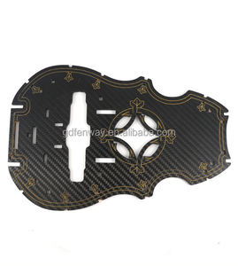 Plaque de tôle en fibre de <span class=keywords><strong>carbone</strong></span> légère Thermoformage Plastique laminé CNC Caractéristique de coupe Produit riche - Product Image 4