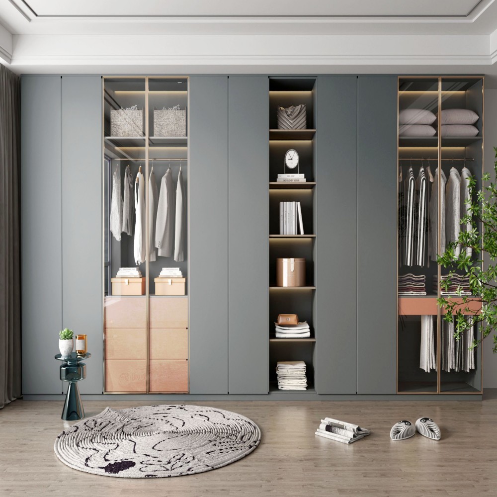 white christmas dresses Stylish Middle Dressing Table Wardrobe for Modern Homes  Vitrine Furniture