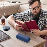 Altavoz TRIBIT XSound Go IPX7 de 16W, Compatible con Aplicaciones, Resistente al Agua, Emparejamiento TWS, Bajos Profundos, 16 Horas de Reproducción para Exteriores/Hogar