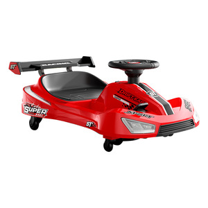 24Vバッテリー駆動の子供用電動ドリフトカート、ブラシレスモーター搭載、2歳から8歳向けの乗用玩具、MP3機能付き - Product Image 1