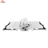Nouvelle machine à pâtisserie électrique XL - Laminoir à pâte pour pâte feuilletée danoise et mille-feuille, design compact et pliable