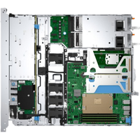 Serveur Montable en Rack Intel Xeon 1U avec 4 Disques Durs 3.5" EMC PowerEdge R360 en Gros à Vendre