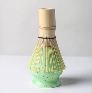 Ceramic <b>Set</b> 7-Piece 4-Piece <b>Matcha</b> Bowl Spout Japanese Style White Hon-Ri Chasen Stand for <b>Tea</b> - Product Image 4