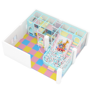 <span class=keywords><strong>Parque</strong></span> de Diversiones Interactivo para Niños, <span class=keywords><strong>Parque</strong></span> Infantil Interior con Piscina de Pelotas - Product Image 2