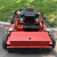 Tondeuse à gazon télécommandée automotrice 4 temps à rayons de braquage zéro, pour jardin, vente en gros à prix abordable