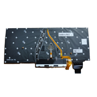Clavier espagnol rétroéclairé de remplacement pour ordinateur portable Lenovo ThinkPad T480 T490 P52 P53 LIM18F8