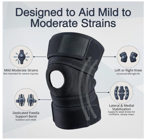 Soporte de <span class=keywords><strong>Rodilla</strong></span> Profesional Deportivo de Neopreno Cómodo para Rotura de <span class=keywords><strong>Menisco</strong></span> y Artritis - Product Image 2