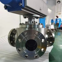 Vanne à boisseau sphérique pour hydrogène vert, 316L, haute pureté, joint métal-métal, pour installation d'électrolyse, 2 pouces