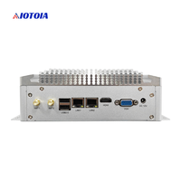 Mini PC Industri Tanpa Kipas M52-NUC4 Berbahan Aluminium Alloy, Komputer Kontrol Ringkas untuk Otomasi