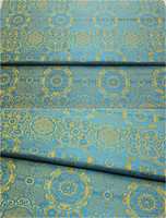 Tissu Jacquard Écologique Occultant Double Face pour Vêtements Hommes et Filles, Brocart Damassé Occultant