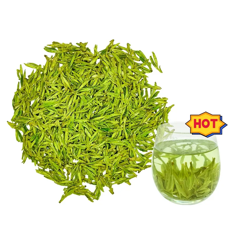 1 kg hot selling Hangzhou West Lake Longjing Green Tea Leaves Bulk Support Labeling Custom Packaging Logo slimming healthy