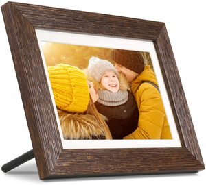 8 pouces Smart Art Photo Frames Écran tactile pouces cadre en bois machine publicitaire écran d'affichage cadre photo numérique électronique - Product Image 1