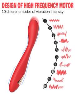 Sex toy adulte vente en gros vibrateurs magnétiques à tête unique godemichet Anal godemichet Anal vibrateur lesbienne à double extrémité vibrateur - Product Image 3