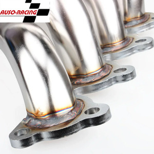 Colector de escape de acero inoxidable Auso-Racing para Honda Civic 88-00 D, pieza de mejora y ajuste del motor. - Product Image 4