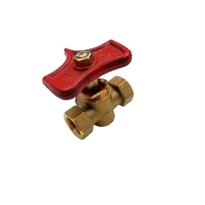 صمام قضيب لقابس ثلاثي الاتجاهات من النحاس الأصفر لمقاييس الضغط - Product Image 4