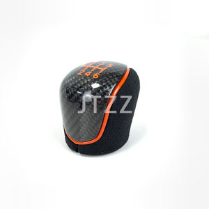 Pour <span class=keywords><strong>Ford</strong></span> <span class=keywords><strong>Focus</strong></span> MK3 <span class=keywords><strong>ST</strong></span> RS pommeau de levier de vitesse en Fiber de carbone amélioré accessoires de voiture intérieur automobile 2015 2016 2017 2018 - Product Image 4