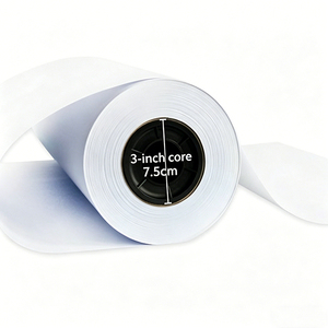 Rollo de Lona de Tela 100% Poliéster Impermeable para Impresión Digital, Material de Inyección de Tinta Blanco Mate para Envolver Cuadros en Galerías - Product Image 4