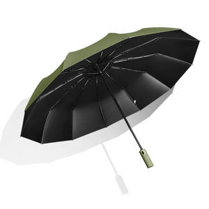 Paraguas Publicitario/de Regalo Totalmente Automático, Protección Solar, Recubrimiento Negro para Todo Clima, Logotipo Personalizado - Product Image 5