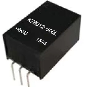 Convertisseur DC-DC à sortie unique MORNSUN K78U12-500L 12V 1A Entrée 17V-75V Efficacité 90,5% Montage traversant Conforme RoHS - Product Image 1