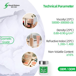 Ingrédients bruts de qualité cosmétique RB-1027, produits chimiques, matériaux, CYCLOPENTASILOXANE CROSSPOLYMER, <span class=keywords><strong>cire</strong></span> de silicone, élastomère - Product Image 2