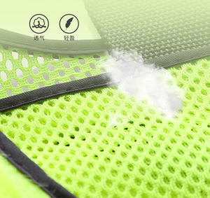 سترة سلامة متعددة الوظائف لحماية هورسليب تنفس شبكة سترة المرور سترة عاكسة للبناء - Product Image 2