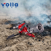Canon à eau oscillant portable Volla en alliage d'aluminium, pour lutte contre les incendies au sol, portée de 65 m