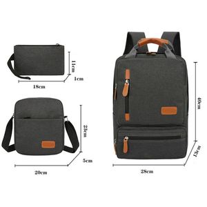 Custom Travel <b>Backpack</b> With Logo 3 in 1 <b>Big</b> Capacity Bag Set for Men Man Business <b>Backpacks</b> Laptop Bags - Product Image 2