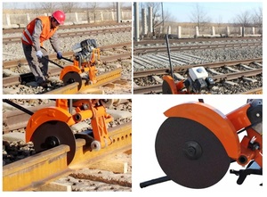 Machine de découpe de rails portable à moteur essence pour l'entretien ferroviaire - Product Image 6