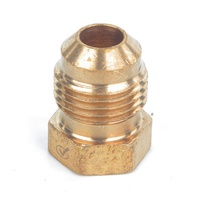 Raccord de raccordement en laiton forgé 1/4 pouce avec filetage SAE, résistant à la corrosion, 450-2800 PSI, série 57 pour applications gaz naturel/GPL