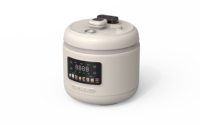 Cuisinière à pression électrique multifonction avec commande numérique, capacité de 5 L, pour usage domestique et hôtelier