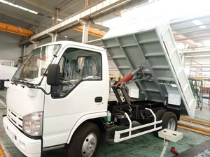 Isuzu 4X2 Camión ligero de 4 toneladas <span class=keywords><strong>con</strong></span> 4 cilindros Camión <span class=keywords><strong>volquete</strong></span> de motor Isuzu de alta presión Precio bajo para la venta Camión <span class=keywords><strong>volquete</strong></span> pequeño - Product Image 5
