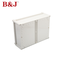 Boîte de jonction B&J en plastique ABS pour extérieur, étanche IP68, certifiée CE, plage de température -40~80, avec dimensions 280*380*130 mm