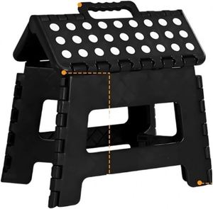 Wholesale Plastic Folding <b>Step</b> Stool for Kids 9Inch Tall 11Inch Wide Foldable Bedroom School Apartment Use - Product Image 1