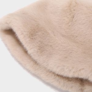 Conjuntos de Gorro y Bufanda de Piel Sintética de Conejo para Mujer, Novedad 2024, para Invierno, Cálidos y a la Moda - Product Image 3