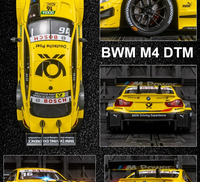 Modèle réduit 1:24 Red Bull BWM M4 DTM voiture de rallye en métal imprimé Jouets de voiture en métal Décoration Ornement Coche Modelo Del Metal collection d'exposition