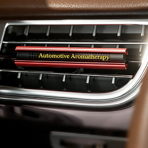 Ambientador Metálico Moderno para Coche, Portátil, con Fragancia Intensa, Elimina Olores, Adorno para Salida de Aire, No Requiere Electricidad 1 - Product Image 1