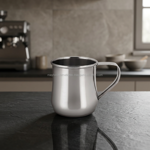 แก้วน้ำสแตนเลสมีหูจับเดี่ยว - Product Image 4